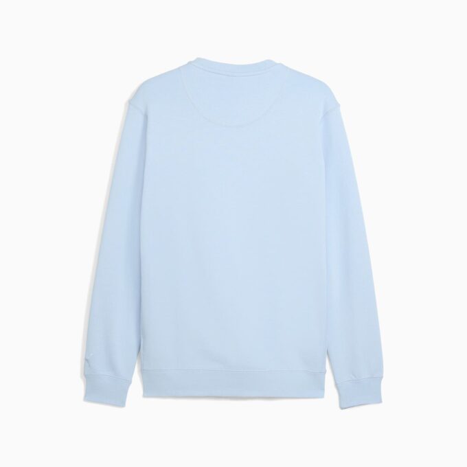 Wardrobe Essentials Semsket genser med rund hals for menn