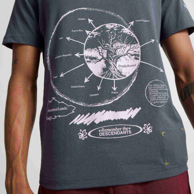 We Are Legends x Schomburg Men Graphic T-skjorte