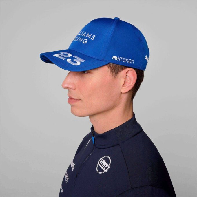 Williams Racing 2025 Replica Albon justerbar hatt