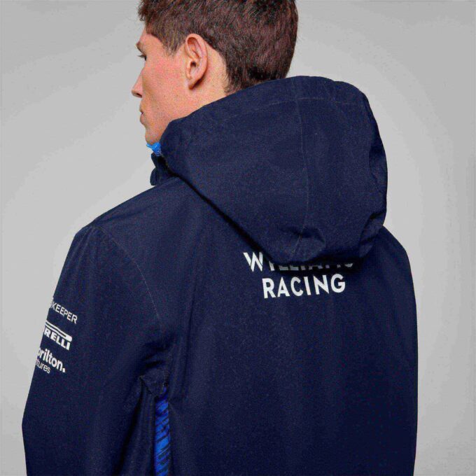 Williams Racing 2025 Replica Herre Regnjakke