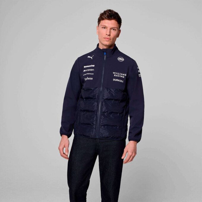 Williams Racing 2025 Replica Hybrid Herrejakke