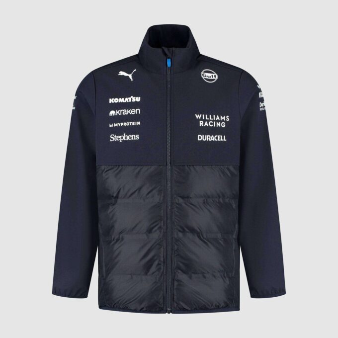 Williams Racing 2025 Replica Hybrid Herrejakke
