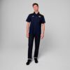 Williams Racing Herre T-skjorte med knapper foran