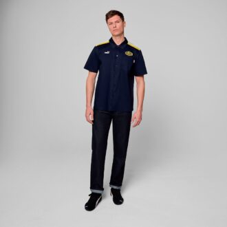 Williams Racing Herre T-skjorte med knapper foran