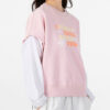 (WMNS) 2-Fer Grafisk Topp Logo «Rosa»