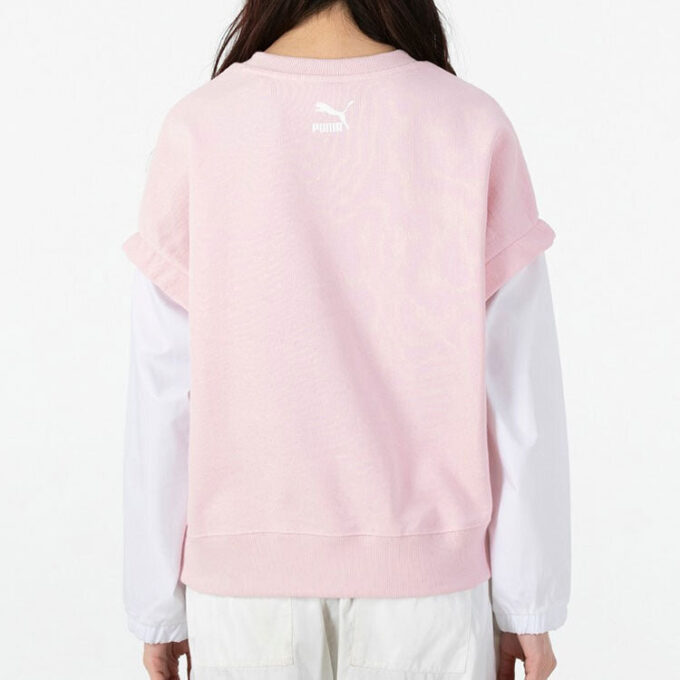 (WMNS) 2-Fer Grafisk Topp Logo «Rosa»