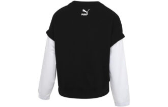 (WMNS) 2-Fer Grafisk Topp Logo «Svart»