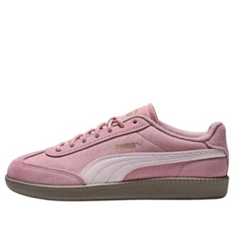 (WMNS) 9-T semsket skinn «Roségull»