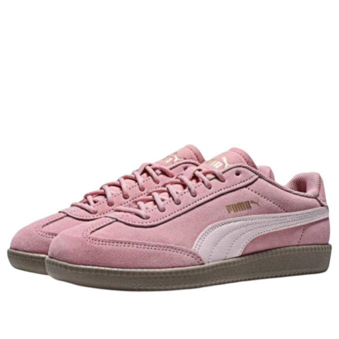 (WMNS) 9-T semsket skinn «Roségull»