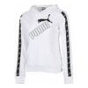 (WMNS) Amplified Fleece Hettegenser «Hvit Svart»