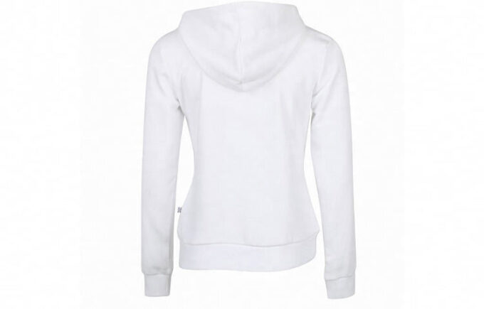 (WMNS) Amplified Fleece Hettegenser «Hvit Svart»