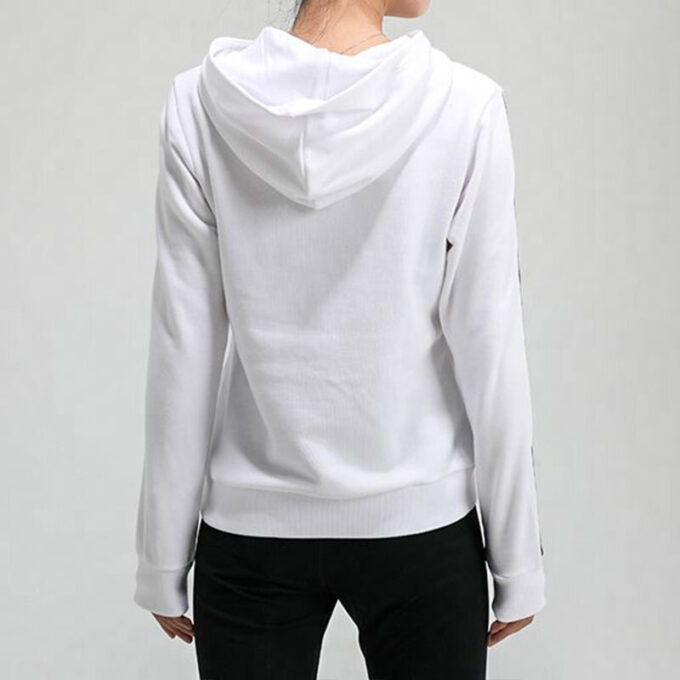 (WMNS) Amplified Fleece Hettegenser «Hvit Svart»
