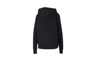 (WMNS) Avslappet sport svart hettegenser