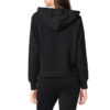(WMNS) Avslappet sport svart hettegenser