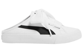 (WMNS) Bari Mule-bånd &laquo;Hvit Svart&raquo;