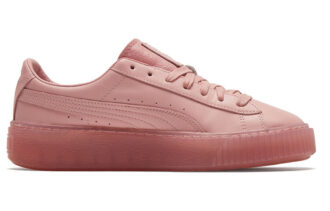 (WMNS) Basket Platform Core Rosa Lave Sko