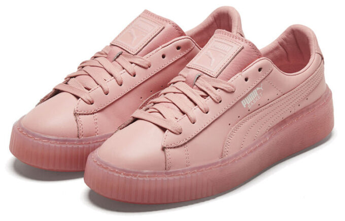 (WMNS) Basket Platform Core Rosa Lave Sko
