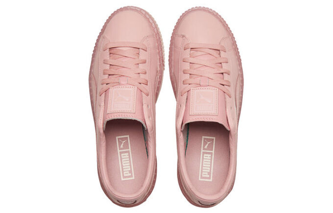 (WMNS) Basket Platform Core Rosa Lave Sko