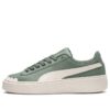 (WMNS) Basket Platform Scallop Sneakers Grønn/Hvit
