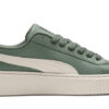(WMNS) Basket Platform Scallop Sneakers Grønn/Hvit