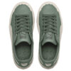 (WMNS) Basket Platform Scallop Sneakers Grønn/Hvit