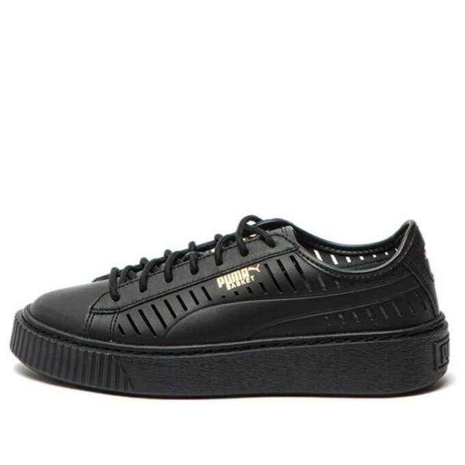 (WMNS) Basket Platform Sommer Casual Sko Svart