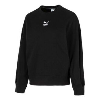 (WMNS) Better Classic Relaxed Crew «Svart»