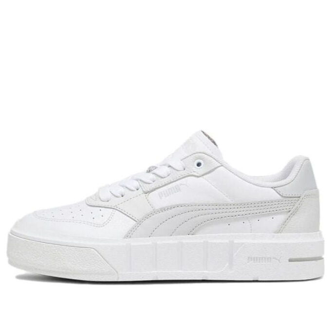 (WMNS) Cali Court Leather «Hvit, kjølig lysegrå»