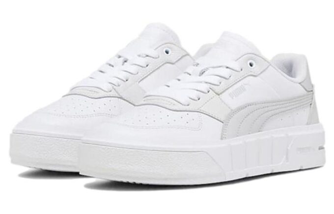(WMNS) Cali Court Leather «Hvit, kjølig lysegrå»