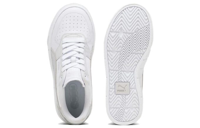 (WMNS) Cali Court Leather «Hvit, kjølig lysegrå»