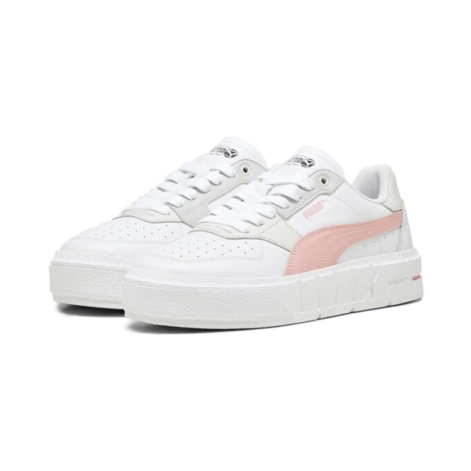 (WMNS) Cali Court Leather «White Future Pink»