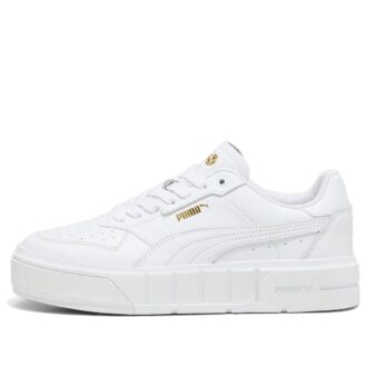 (WMNS) Cali Court-skinnsko «Hvit»