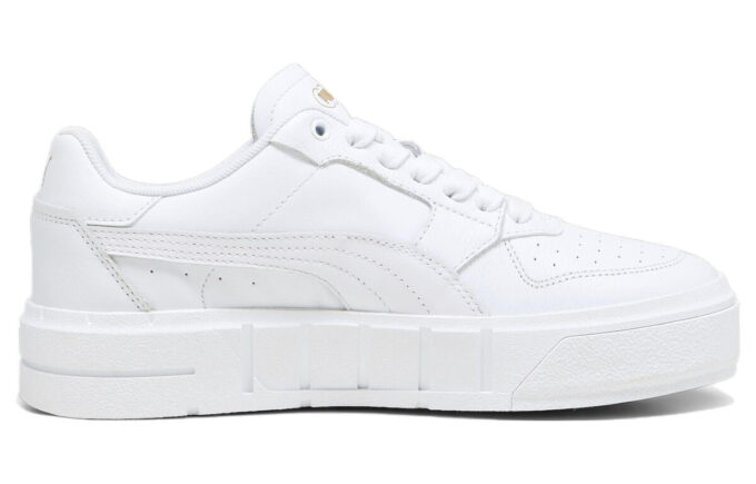 (WMNS) Cali Court-skinnsko «Hvit»