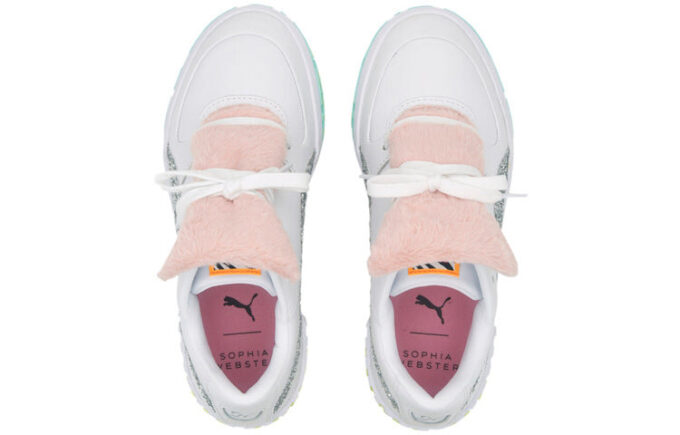 (WMNS) Cali Fur x Sophia Webster «Hvit Rosa»