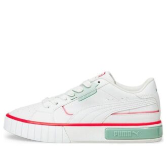 (WMNS) Cali Star Lights Platåsko Hvit/Grønn/Oransje