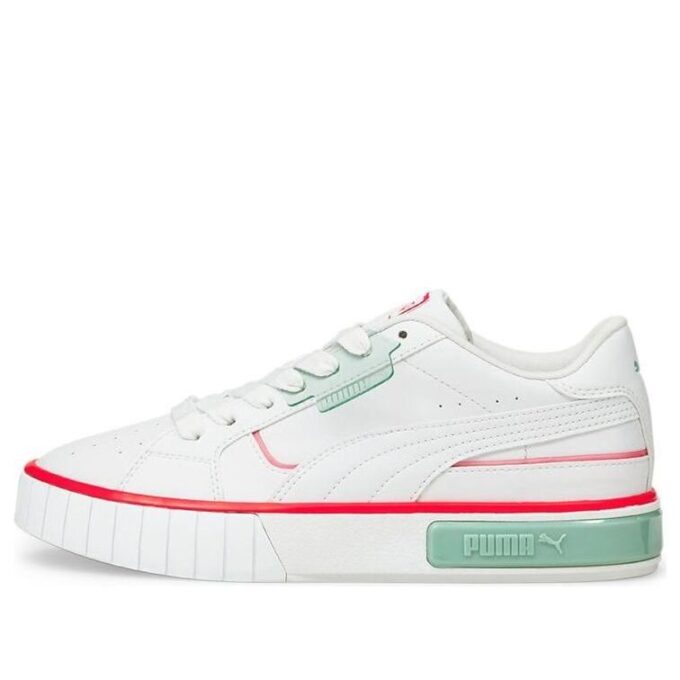 (WMNS) Cali Star Lights Platåsko Hvit/Grønn/Oransje