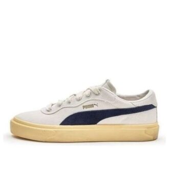 (WMNS) Capri Royale Suede Vintage &laquo;Beige Marineblå&raquo;