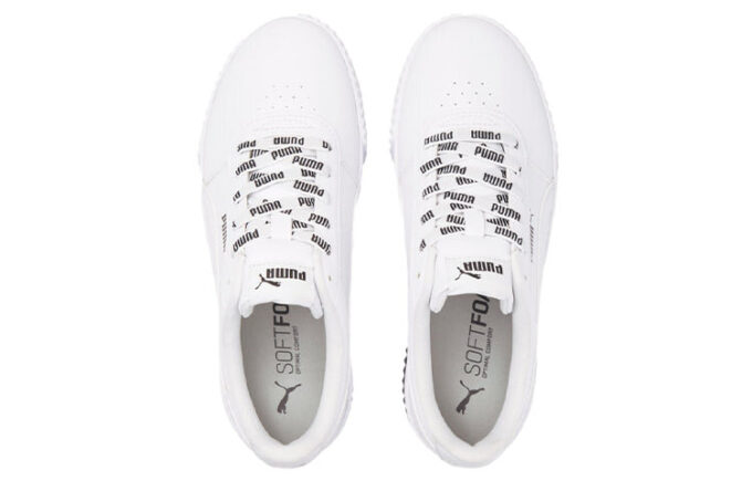 (WMNS) Carina Logomania Sneakers Hvit/Svart