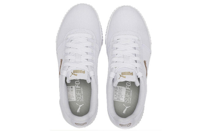 (WMNS) Carina Summer Cat Fritidsbrettsko Hvit/Gull
