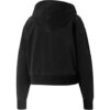 (WMNS) Casual Brodert Glidelås Kort Hettejakke Svart