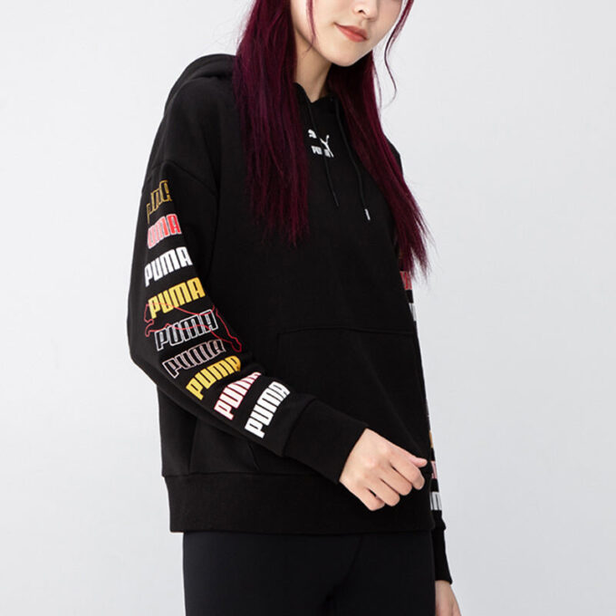 (WMNS) Classics Graphics-hettegenser «Svart»