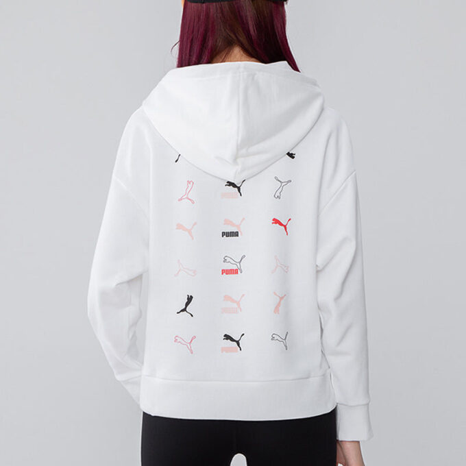 (WMNS) Classics Logo Graphics Hettegenser «Hvit»