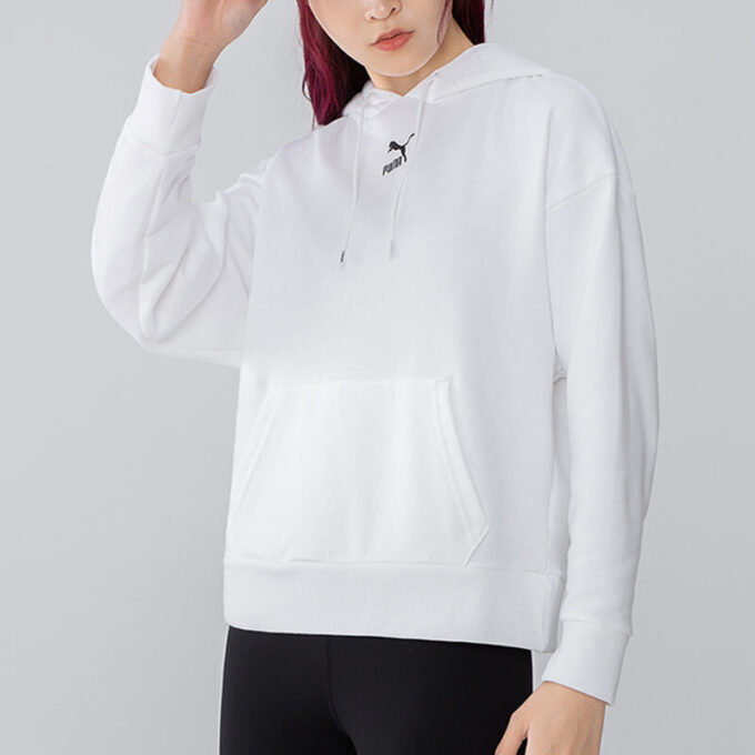 (WMNS) Classics Logo Graphics Hettegenser «Hvit»