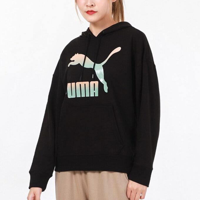 (WMNS) Classics Logo Hettegenser «Svart Hvit»