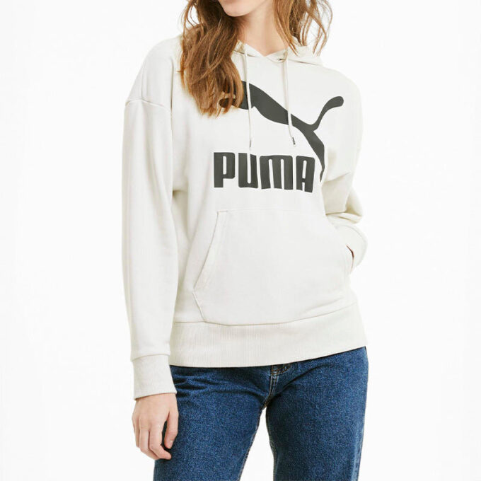 (WMNS) Classics Logo Print Hettegenser Grå