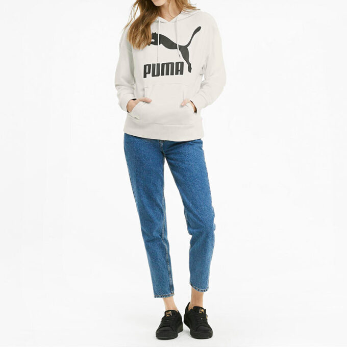 (WMNS) Classics Logo Print Hettegenser Grå