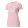 (WMNS) Classics Logo T-skjorte med stort logotrykk, sport, korte ermer, rosa