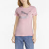 (WMNS) Classics Logo T-skjorte med stort logotrykk, sport, korte ermer, rosa