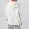 (WMNS) Classics Oversized Logo Print Plus Fleece Keep Warm Hettegenser Grå