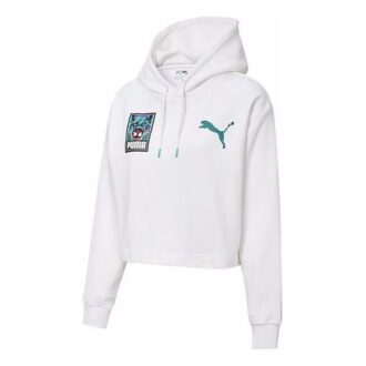 (WMNS) Claw Pack Logo Hettegenser «Hvit Blå»